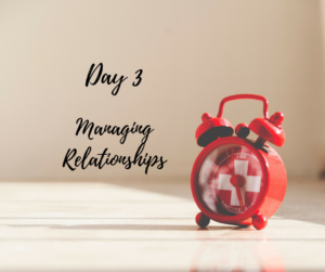 Managing Relationships