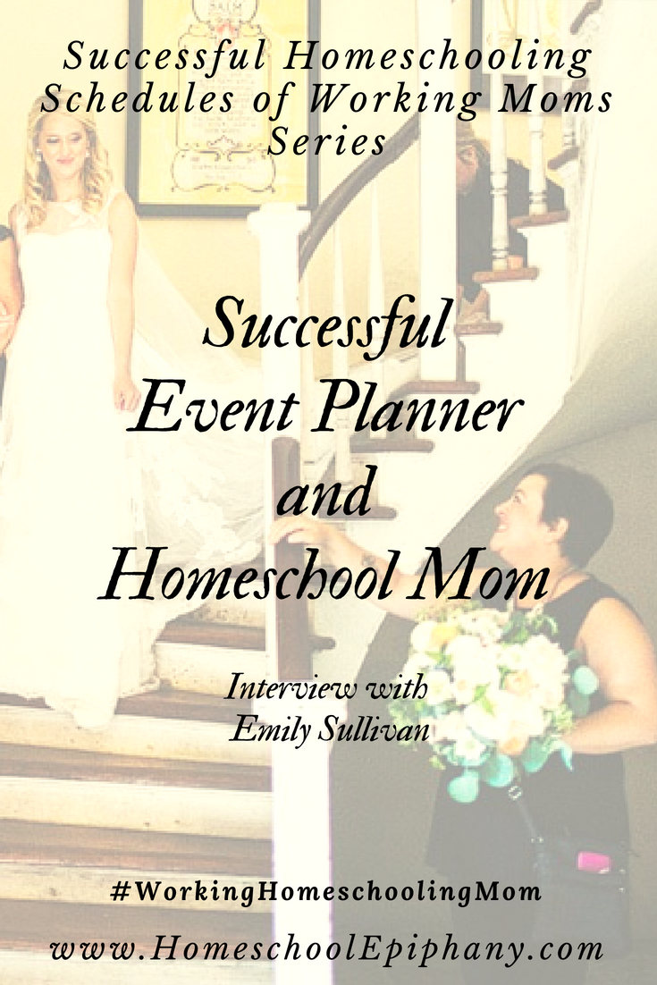 event planner and homeschool mom