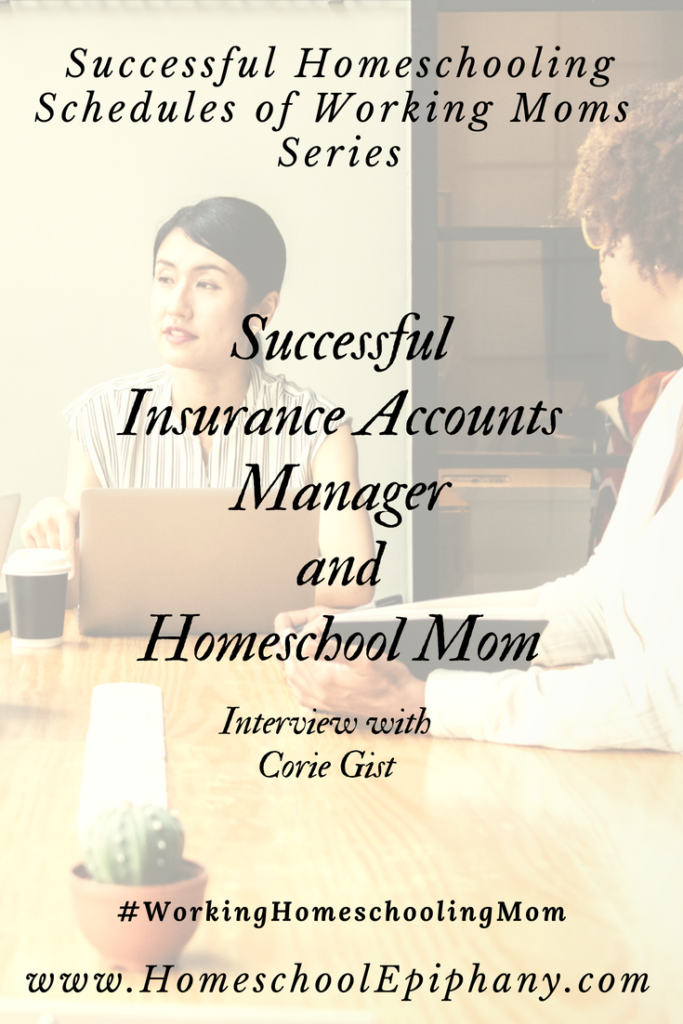 Insurance manager and homeschool mom