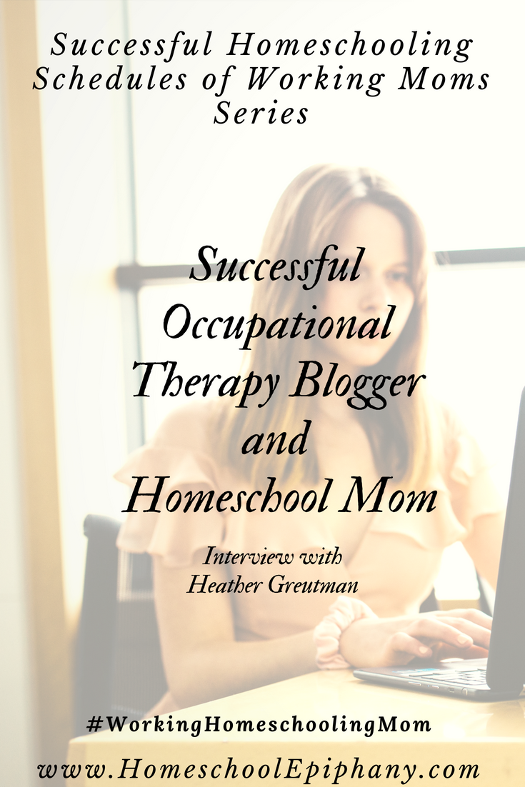 Occupational therapist and working mom