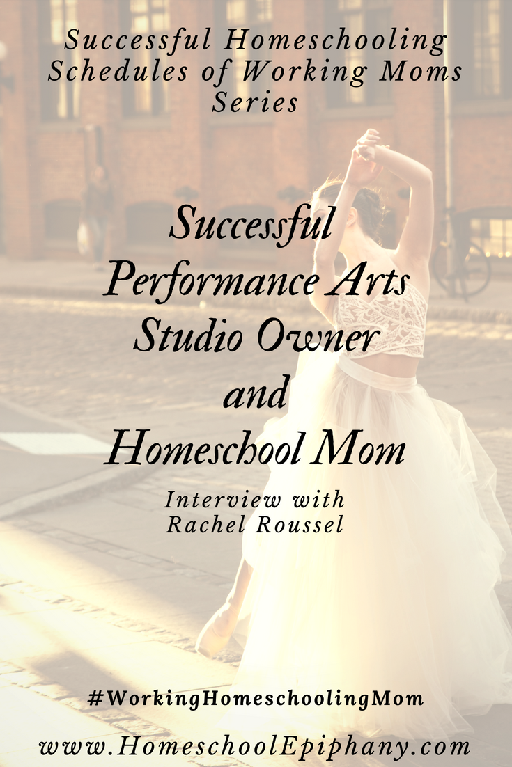 Performance Arts Studio Owner and Homeschool Mom