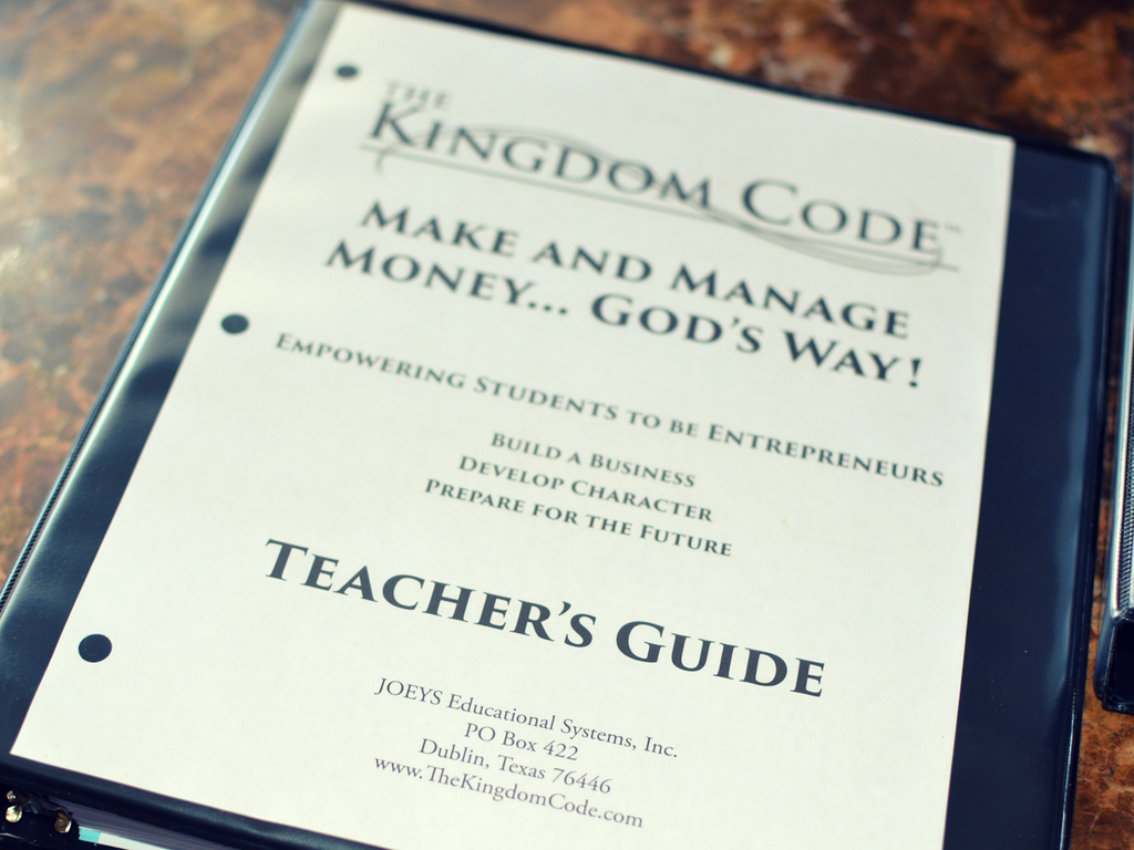 The Kingdom Code teacher's guide