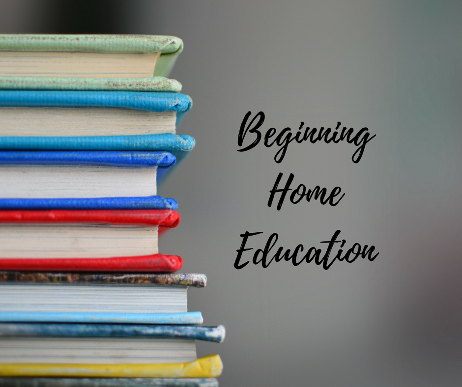 Beginning Home Education