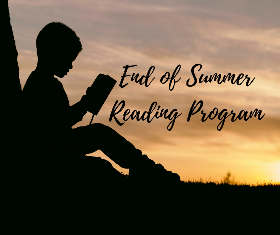 Our End of Summer Reading Program