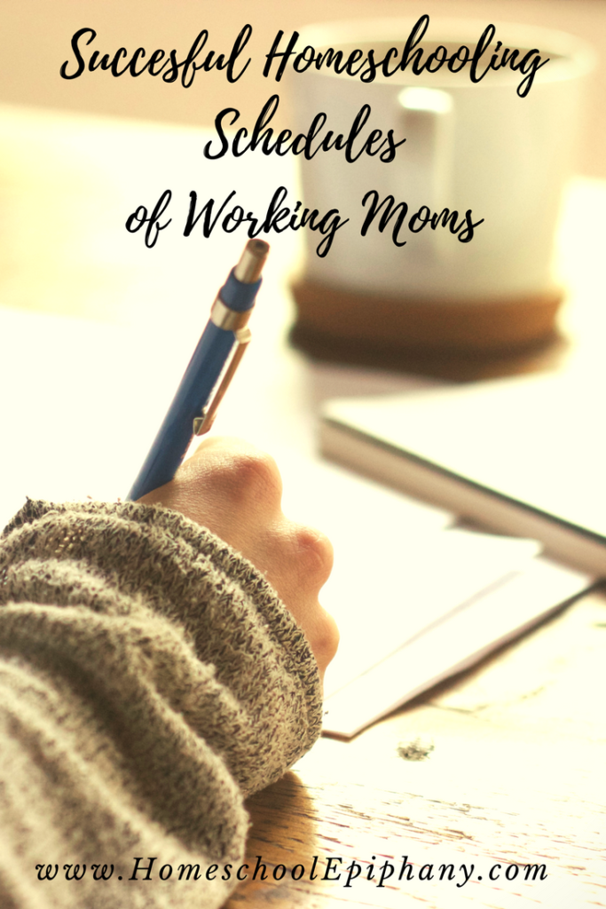 SUCCESSFUL HOMESCHOOLING SCHEDULES OF WORKING MOMS